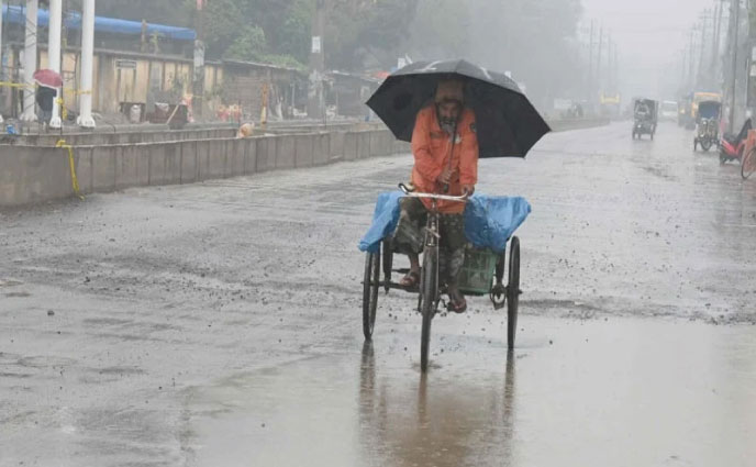 ভারী বর্ষণের বার্তা