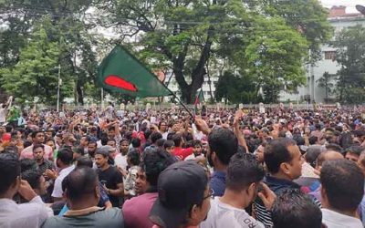 সরকারের পদত্যাগে এক দফা ঘোষণা বৈষম্যবিরোধী ছাত্র আন্দোলনের