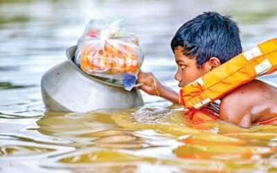 ত্রাণ যাচ্ছে না দুর্গম গ্রামে