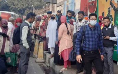 সচিবালয়ে ঢুকতে পারছেন না কর্মকর্তা-কর্মচারীরা