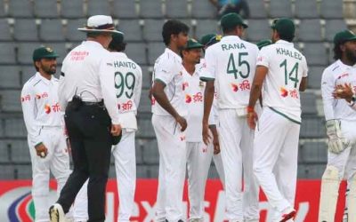 ২২ রানের লিড নিয়ে চা বিরতিতে জিম্বাবুয়ে